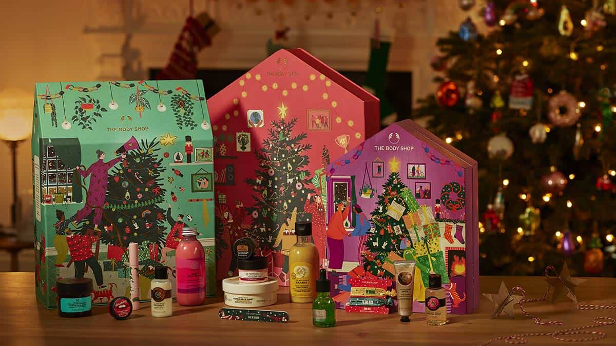 Kosmetyczny kalendarz adwentowy The Body Shop – zacznij odliczanie do świąt!