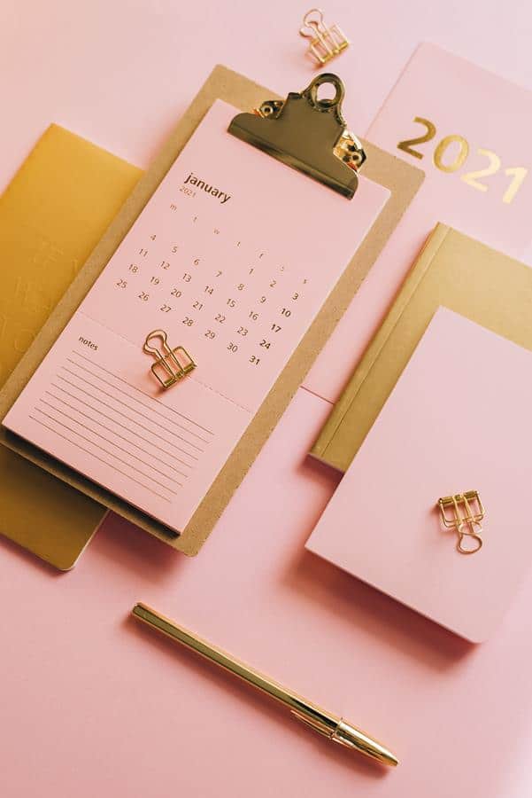 Top 5 kalendarzy i organizerów na rok 2021