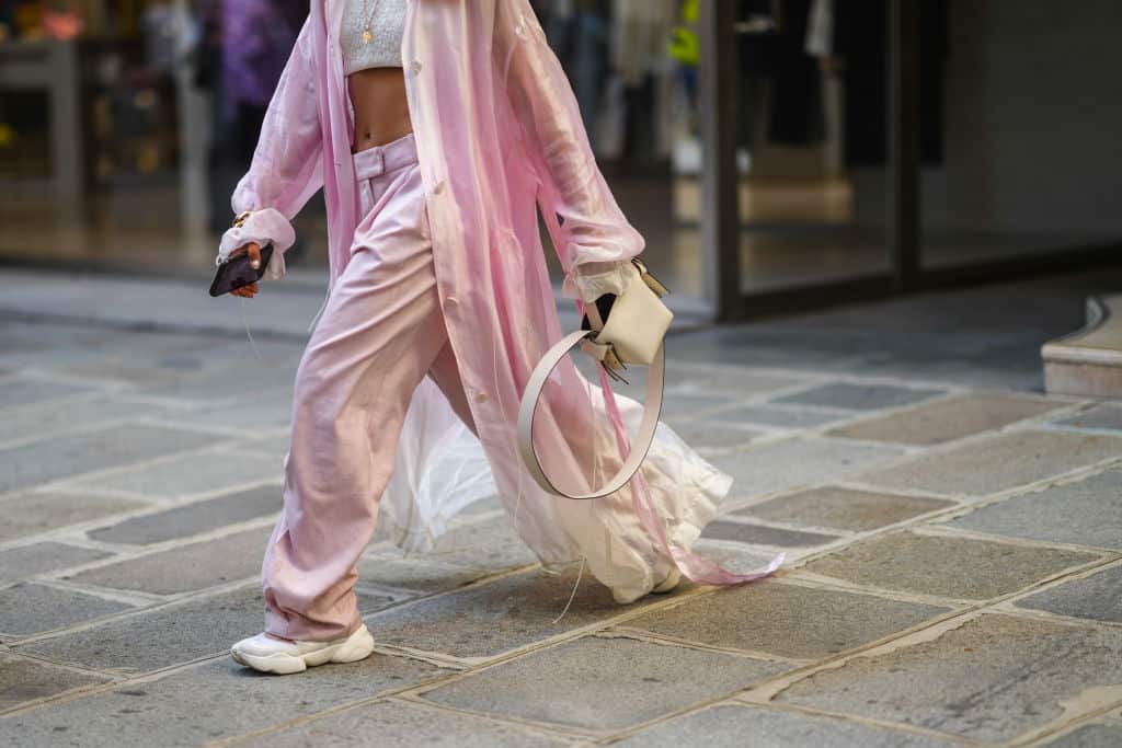 Street Style At  Paris Fashion Week – Menswear Spring/Summer 2022